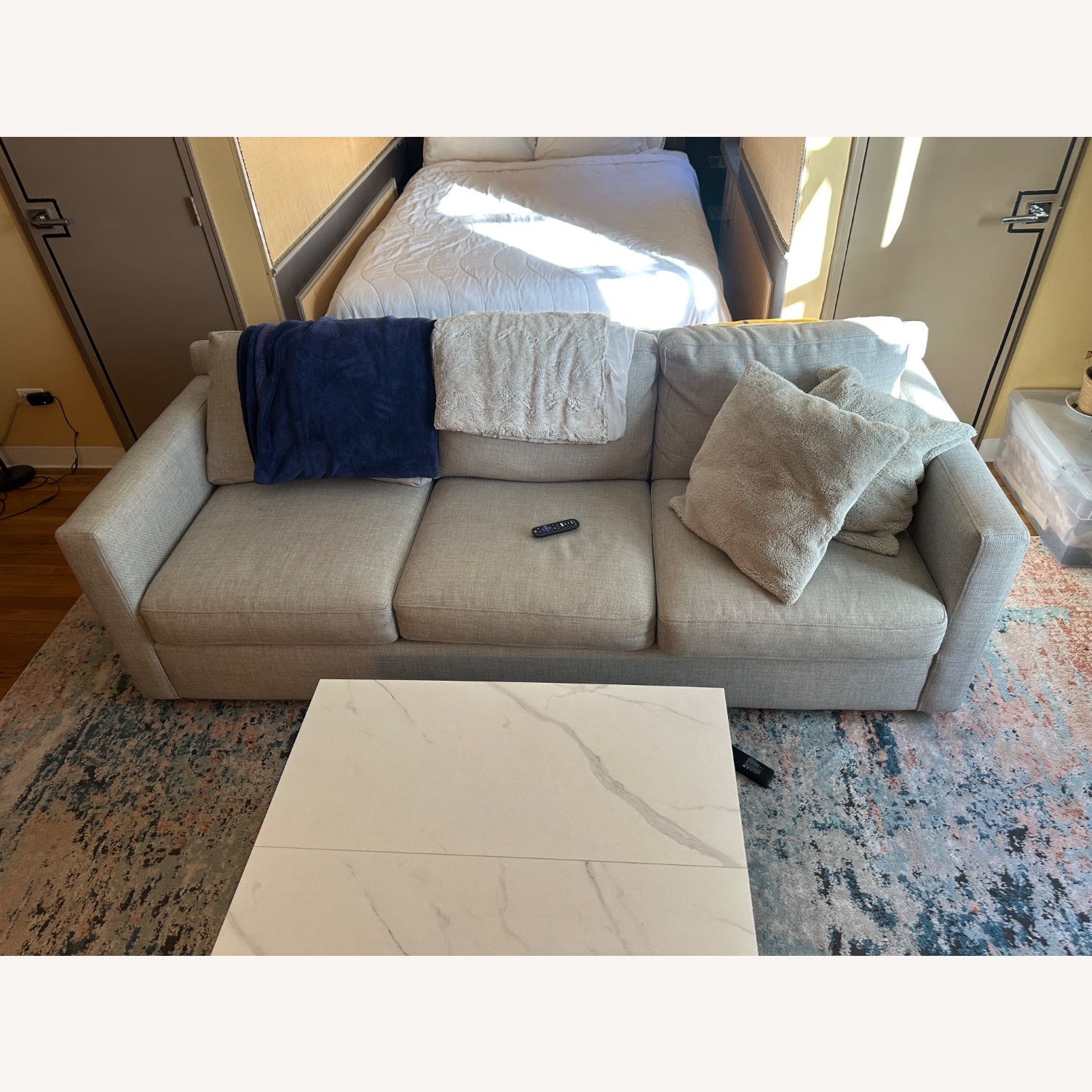 Crate & Barrel Barrett II 90" Couch  - image-3