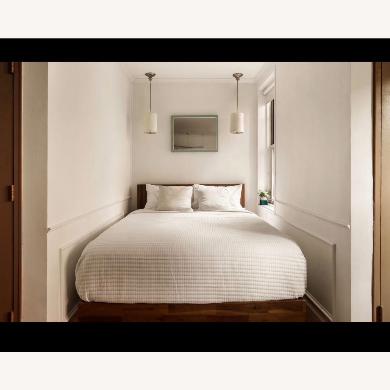 Kira Solid Wood Platform Bed Frame - image-1