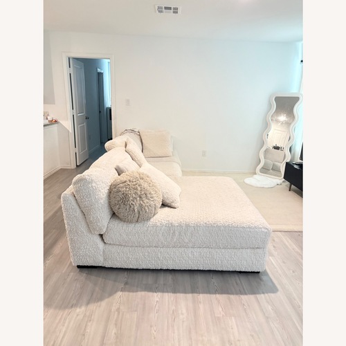 Used Raf Loveseat - Ivory for sale on AptDeco
