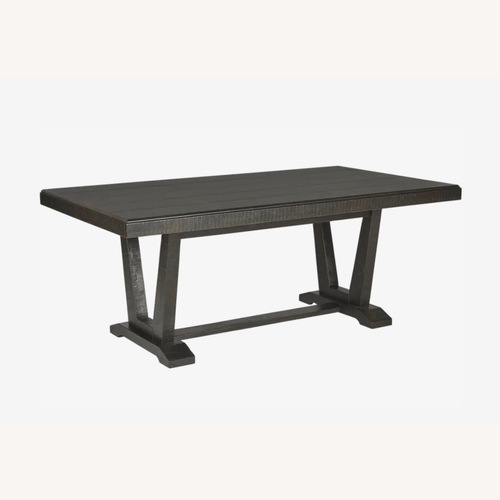 Used Hill Creek Black 5 Pc Rectangle Dining Room Set for sale on AptDeco