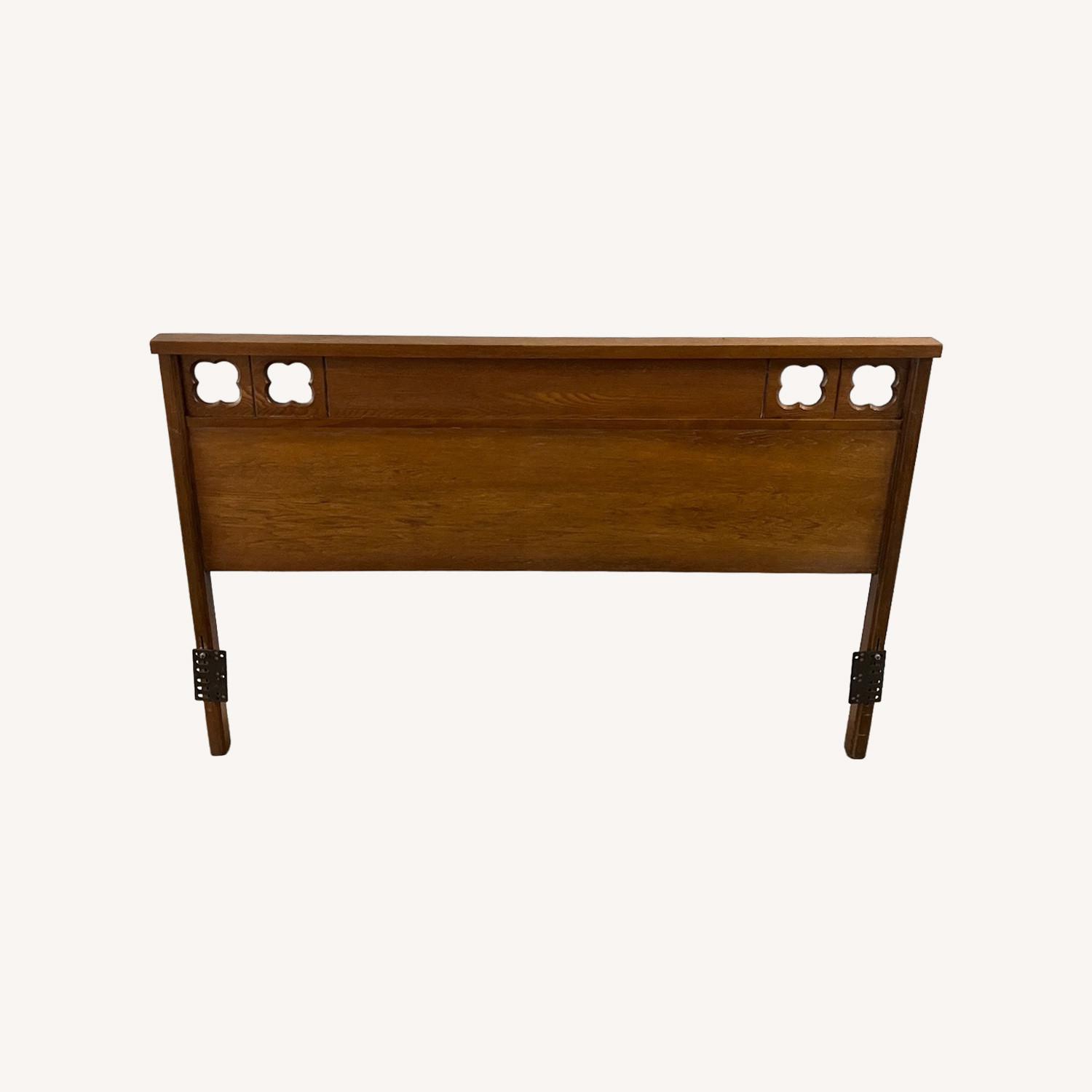 Vintage Mid Century Moroccan Style Full Headboard - image-0