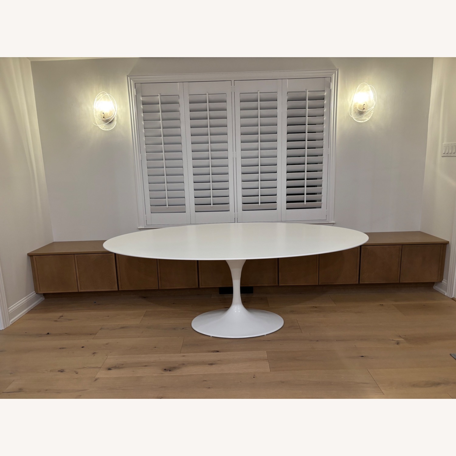 Rove Concepts Tulip Lacquer Oval 78" Dining Table  - image-5