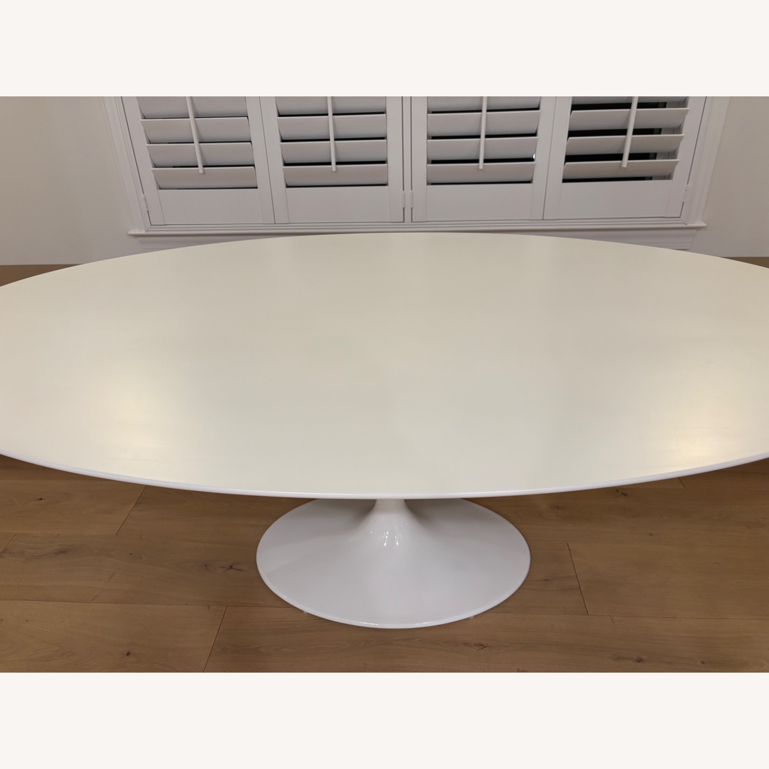 Rove Concepts Tulip Lacquer Oval 78" Dining Table  - image-7