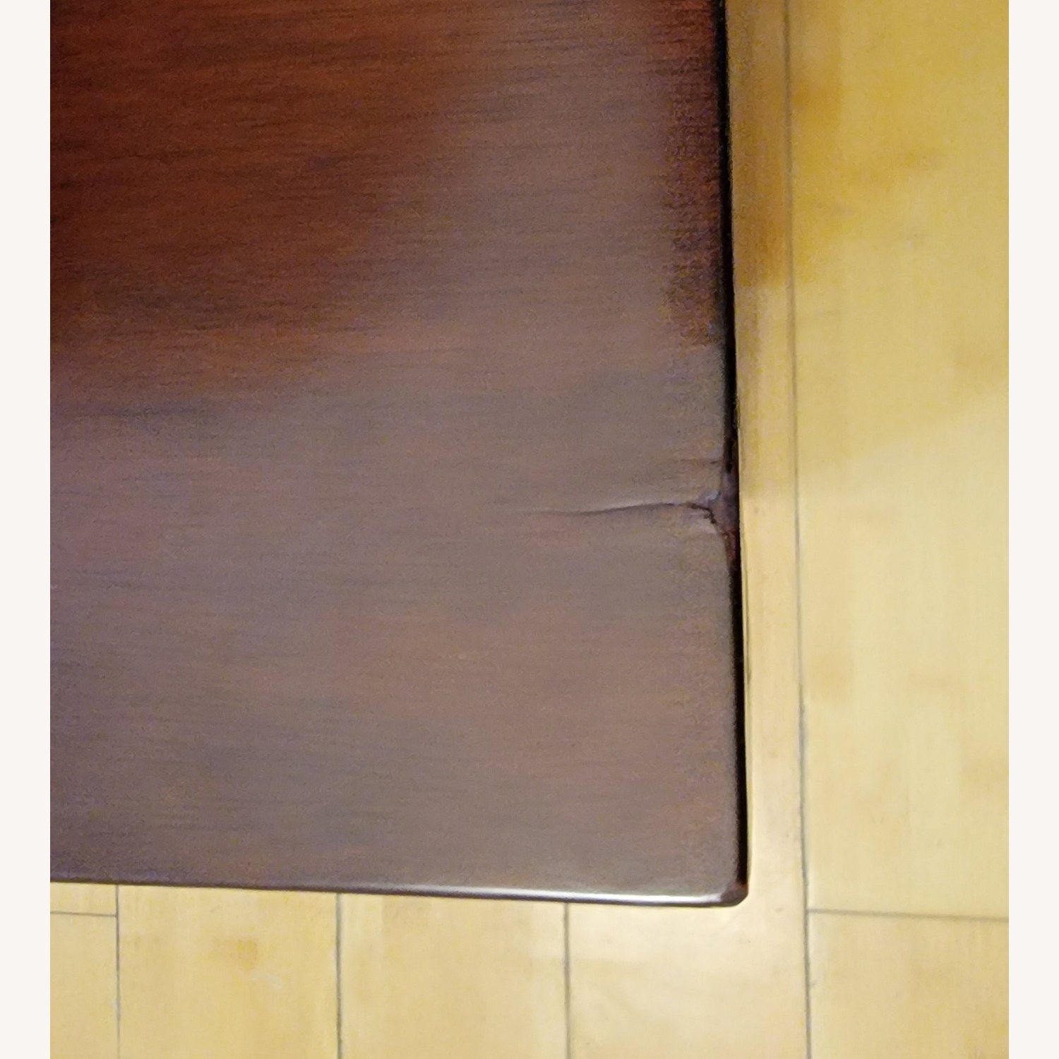 Pottery Barn Stratton Dark Brown Wood King Bed - image-10