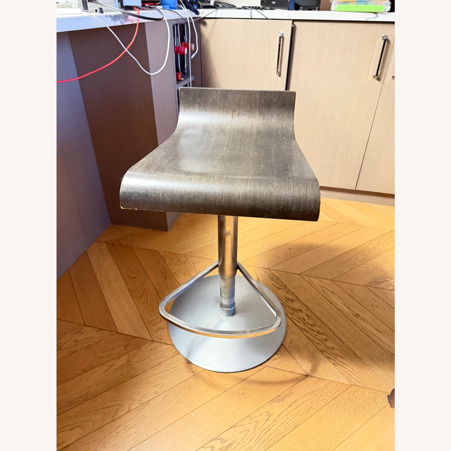 Ligne Roset Pam Mid Century Barstools  - image-2