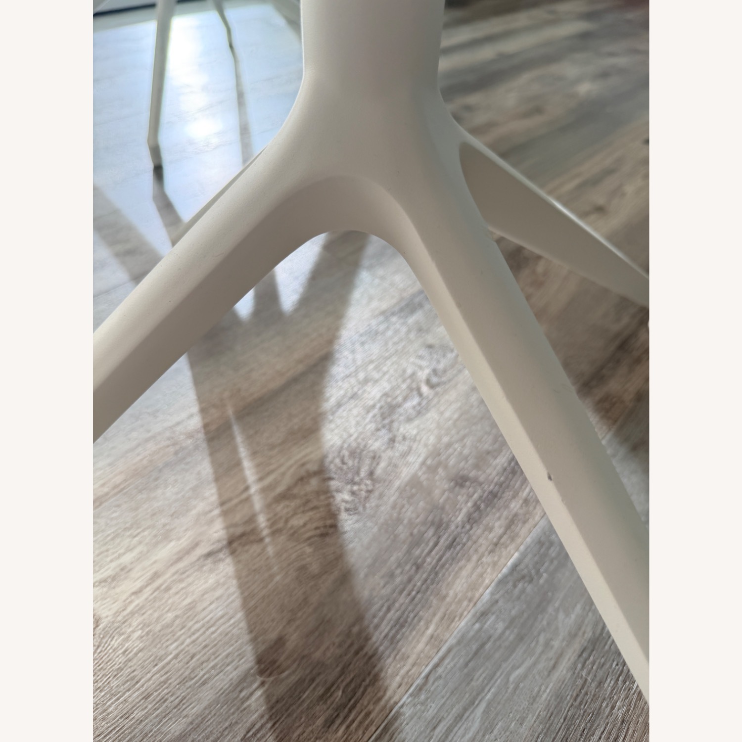 BoConcept Adelaide Light Gray Leather Dining Chairs - image-17