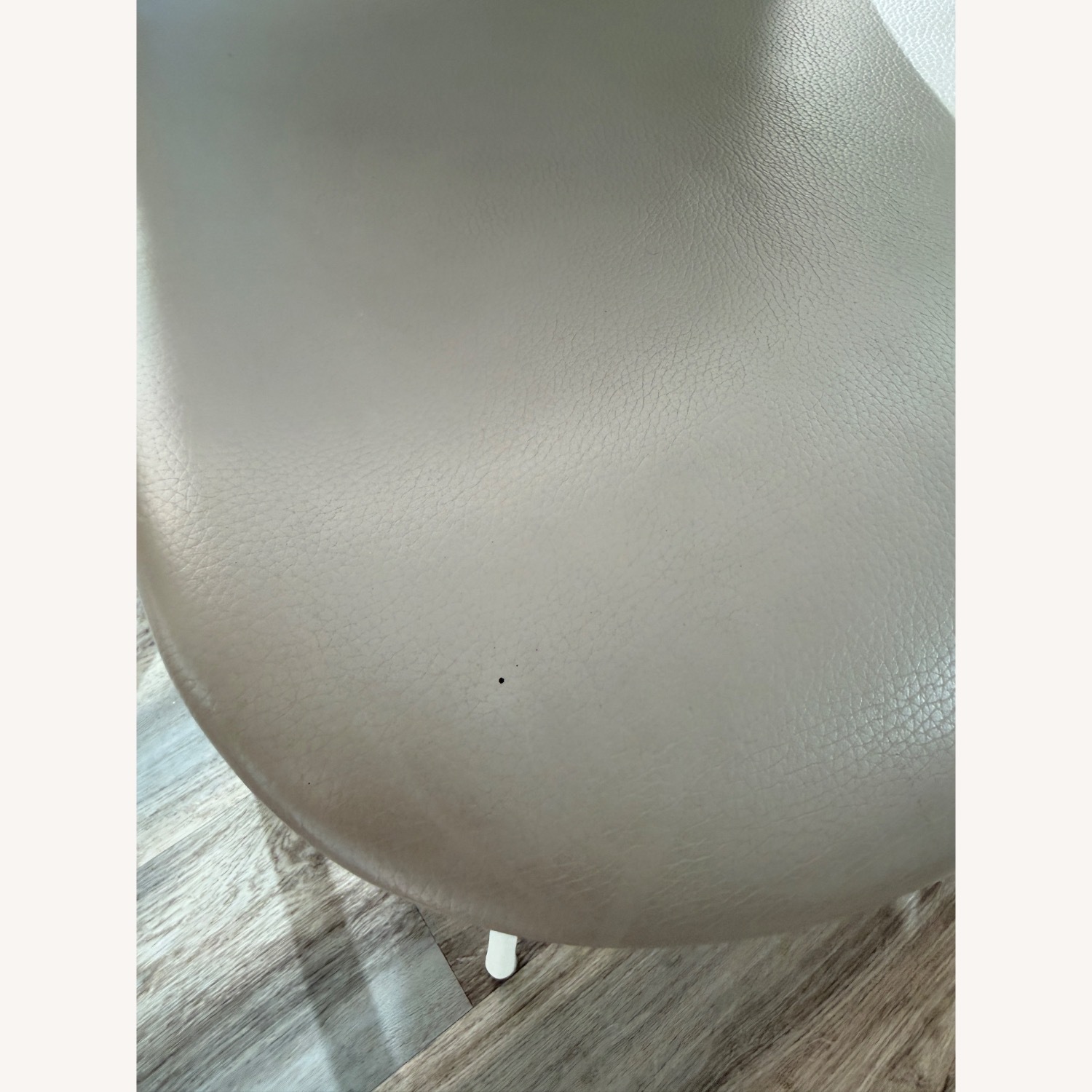 BoConcept Adelaide Light Gray Leather Dining Chairs - image-10