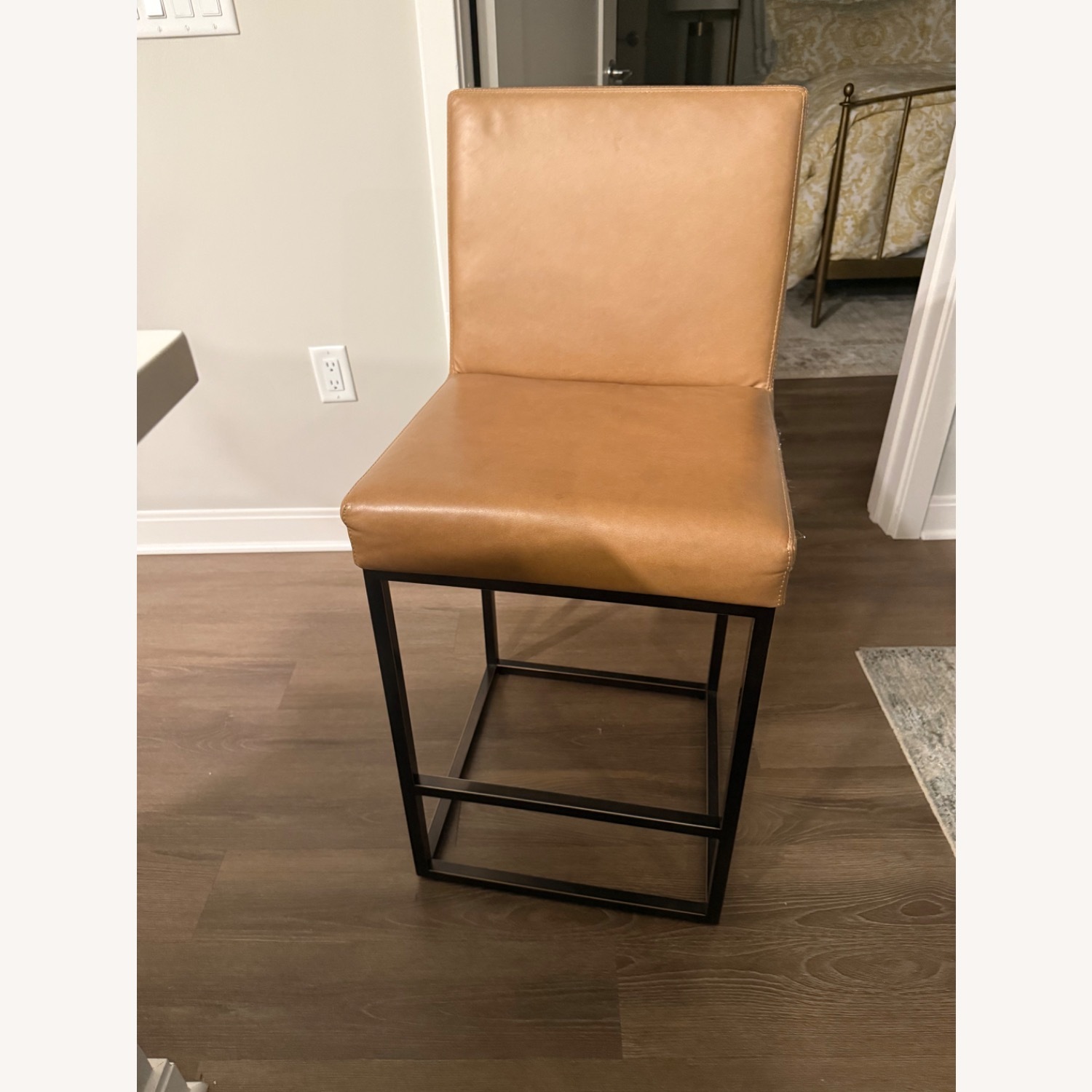 Restoration Hardware Emery Camel Barstools - image-4
