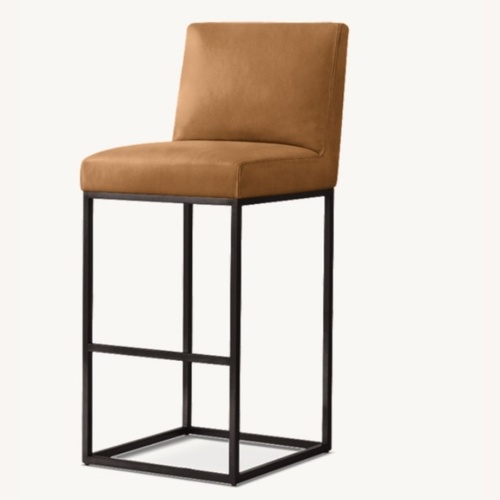 Used Restoration Hardware Emery Camel Barstools for sale on AptDeco