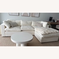 White Modular Comfy Couch