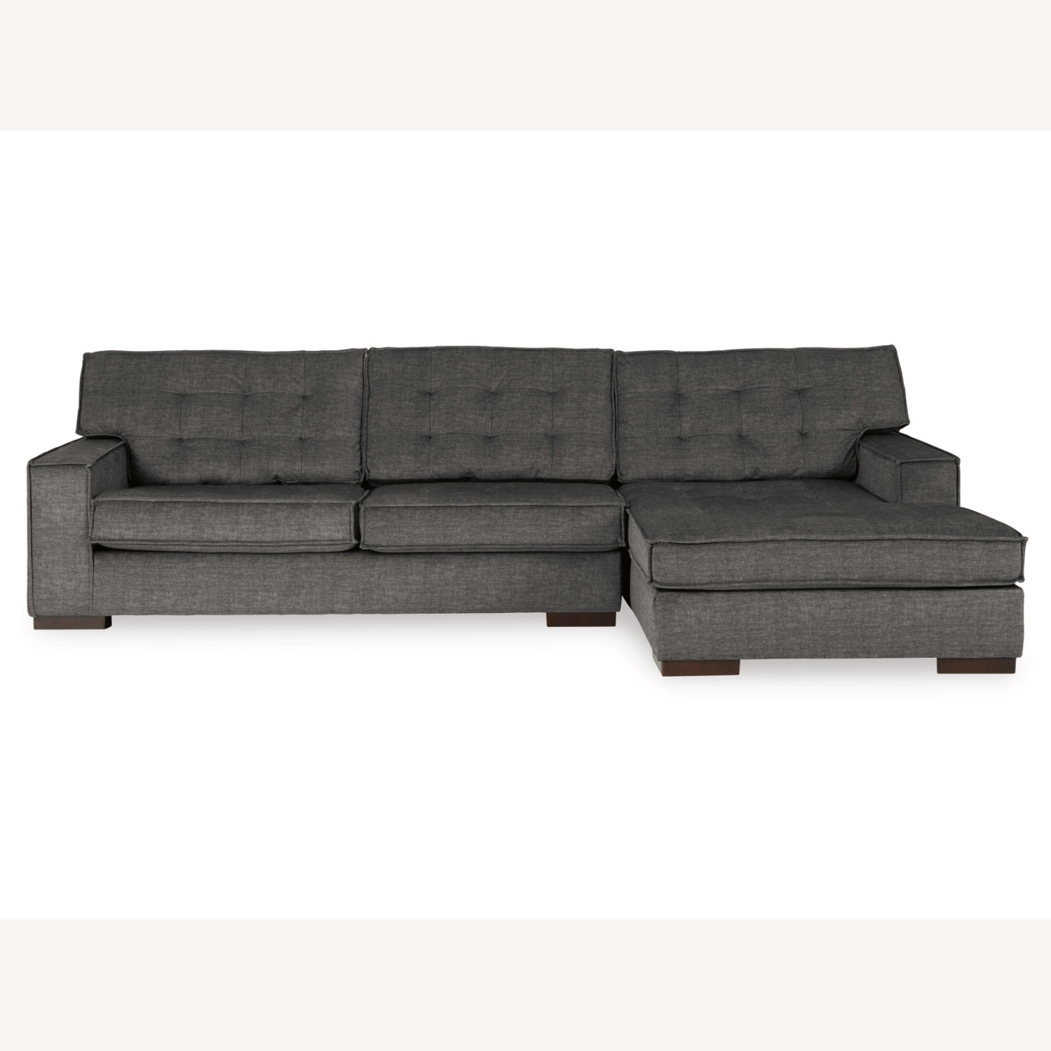 Ashley Furniture Dark Gray 2 Piece Sectional - image-0