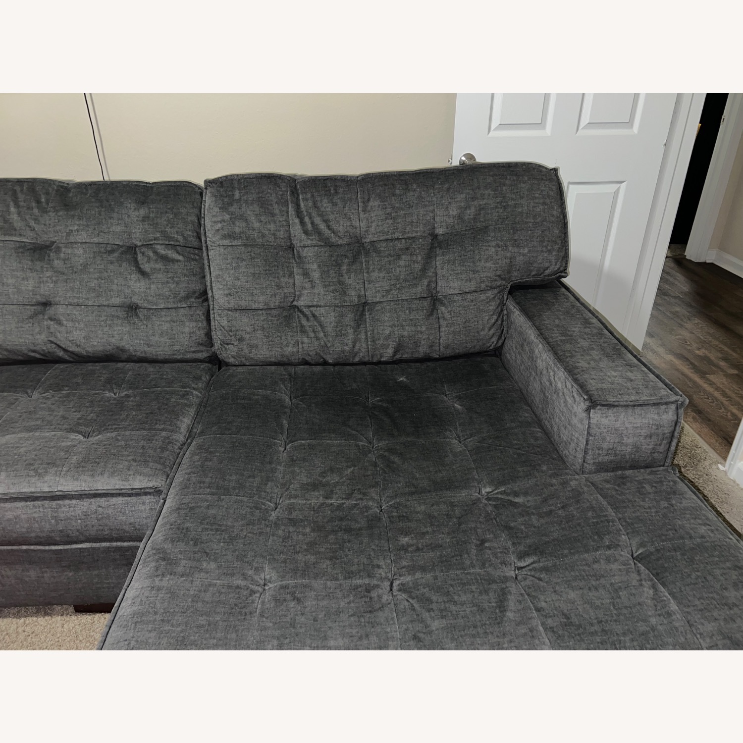 Ashley Furniture Dark Gray 2 Piece Sectional - image-2