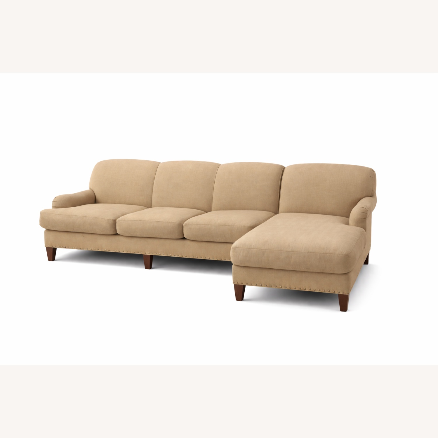 Lillian August Natural Fabric 2 Piece Sectional - image-5