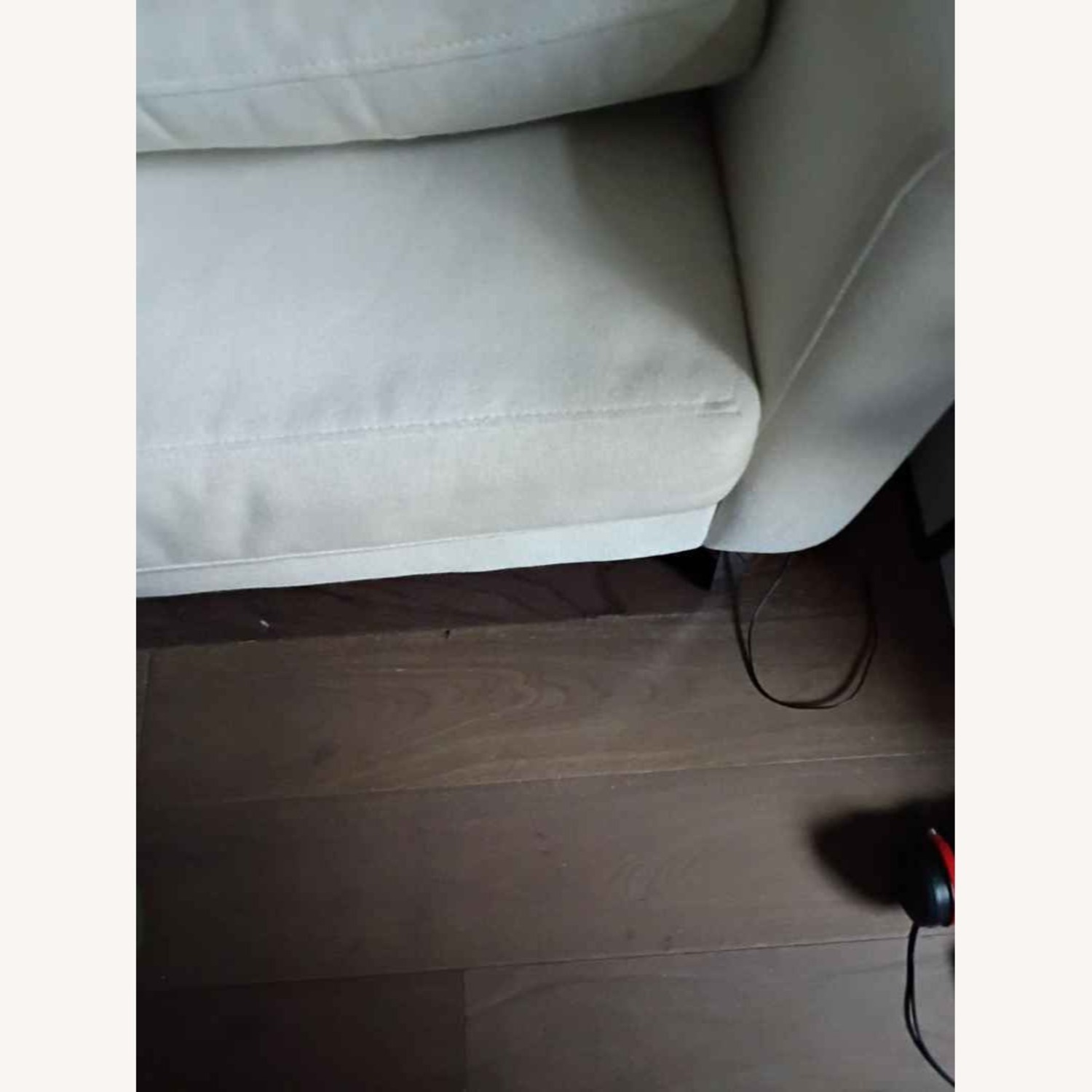 Burrow Nomad Natural Fabric Loveseat - image-4