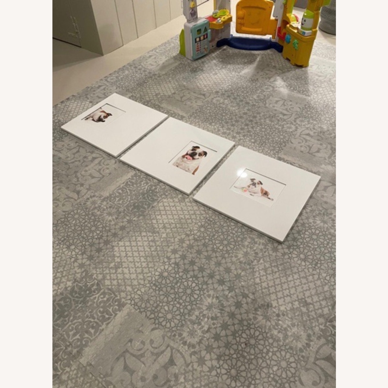 Room & Board Manhattan White Metal Picture Frames - image-1