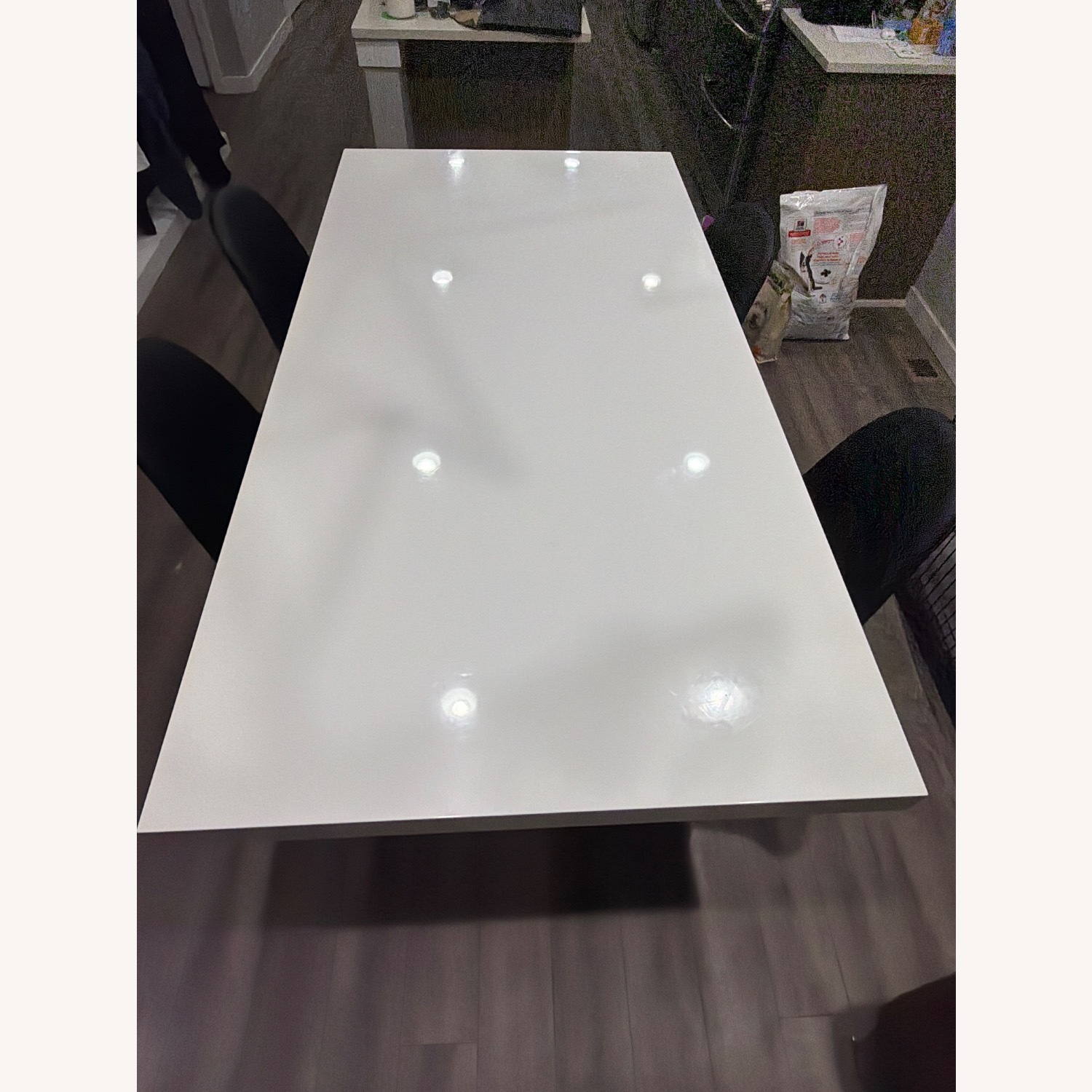 Wayfair Wade Logan White Wood Dining Table - image-1