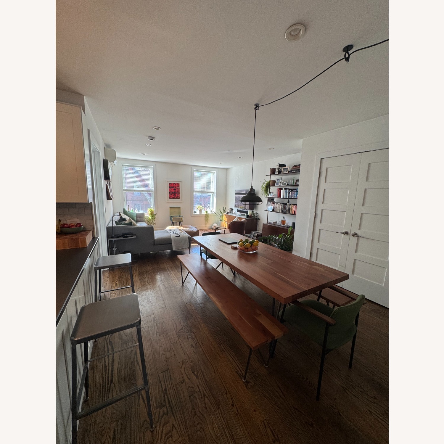 CB2 Dylan 80" Acacia Table - image-2