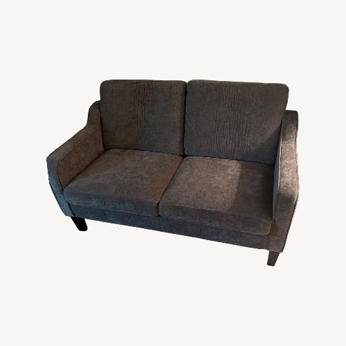 Used Light Brown Fabric Loveseat for sale on AptDeco