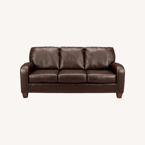 Used Ashley Furniture Dark Brown 3+ Seater Sofa for sale on AptDeco