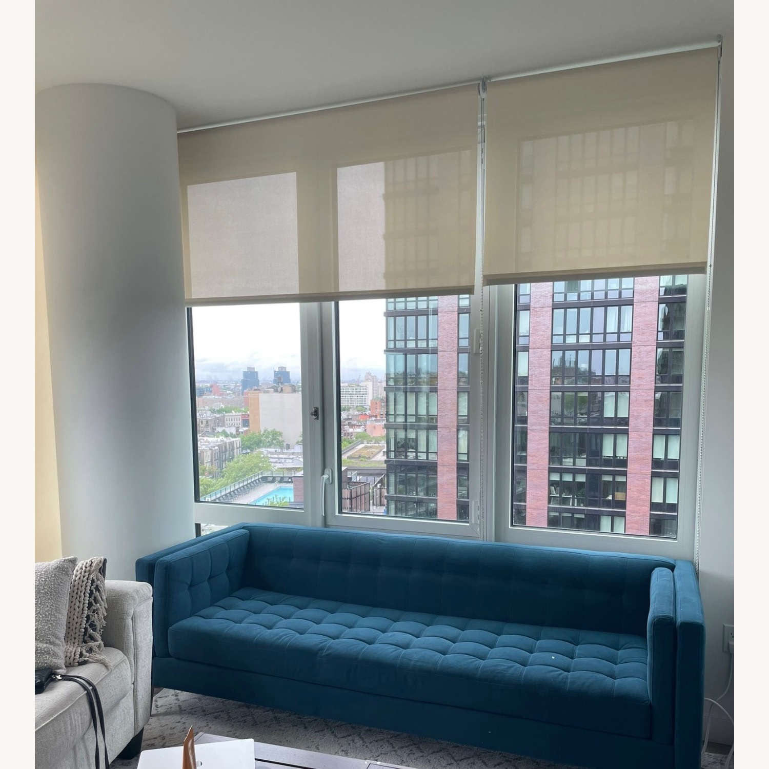 Living Spaces Wesley 88’ Couch - image-1