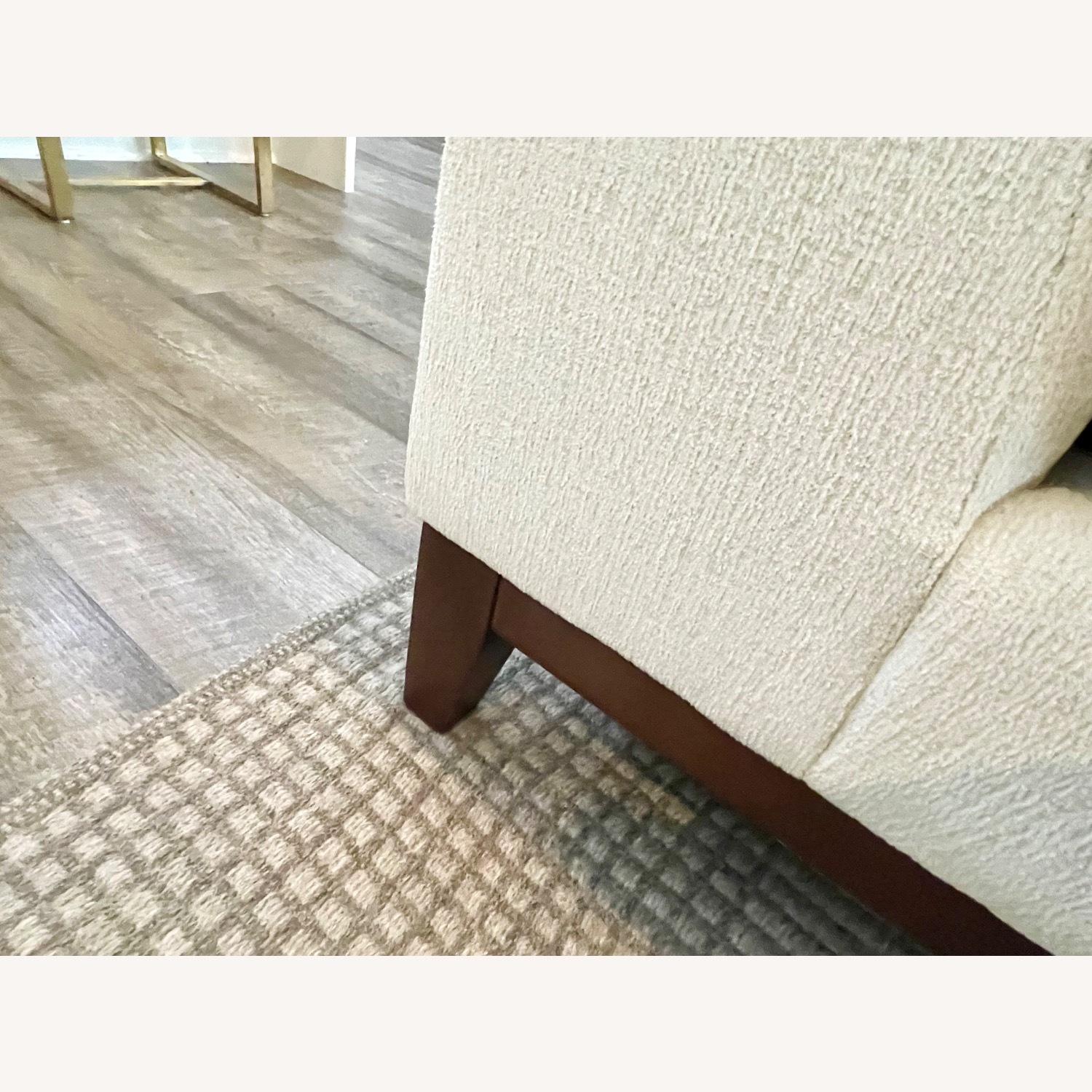 Arhaus Bryden White Fabric 2 Piece Sectional - image-3