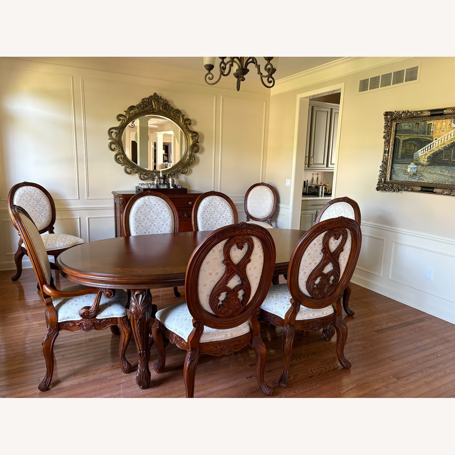 Jessica Mcclintock Dark Brown Wood Dining Sets - image-2
