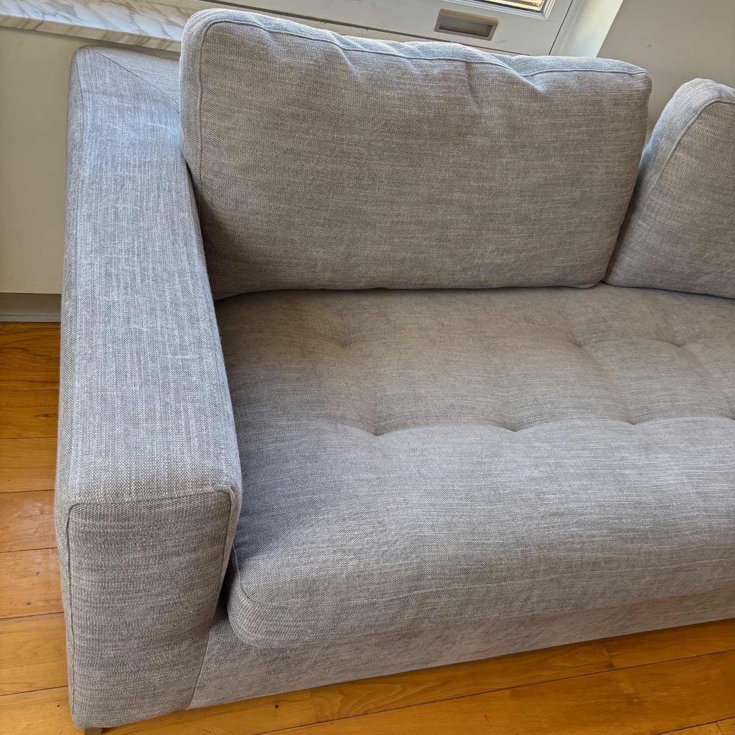 Article Soma 82" Sofa Bed - Dawn Gray - image-3