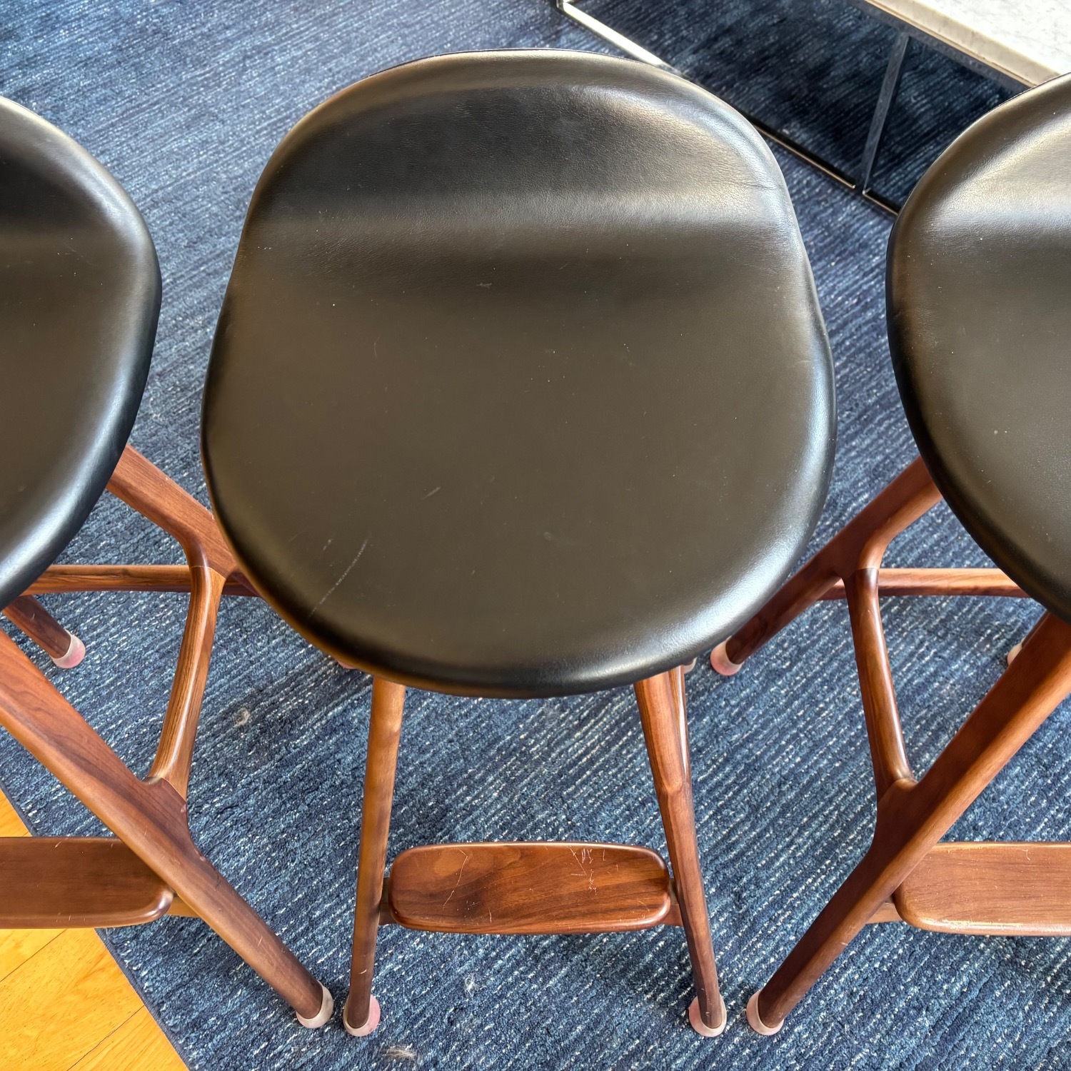 Erik Buch Style Bar Stools - Set of 4 - image-5