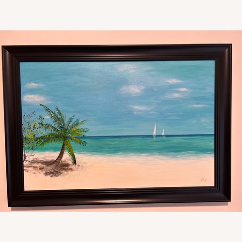 Used B (Original Painting by M. Celi) for sale on AptDeco