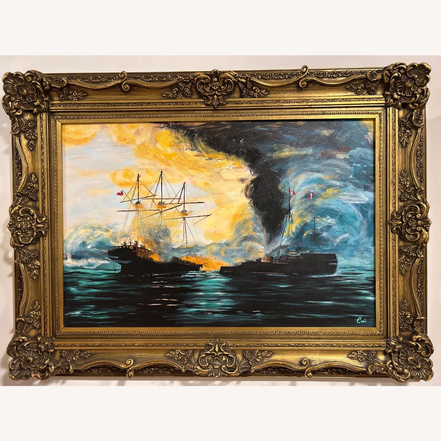 D (“Angamos Battle” by M. Celi) - image-7