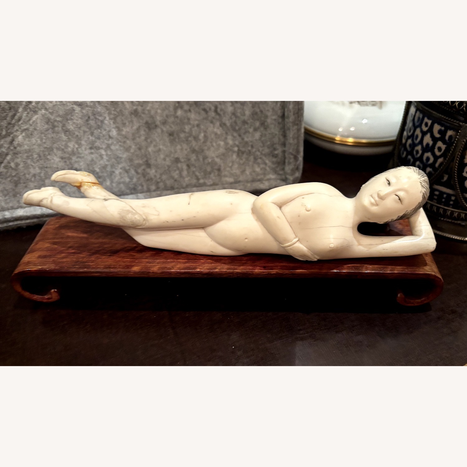 Chinese Doctor's Lady Figurine - image-3