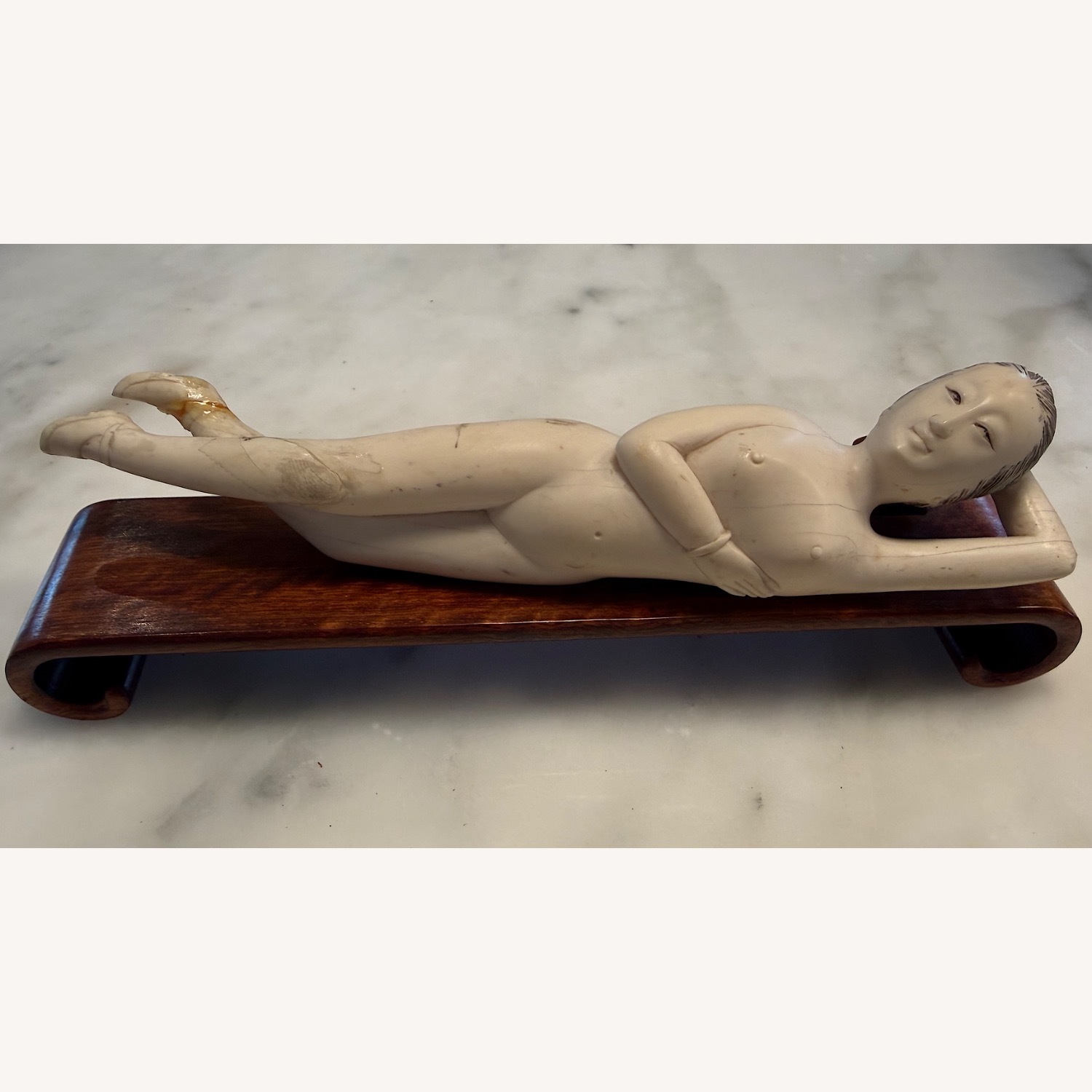 Chinese Doctor's Lady Figurine - image-0