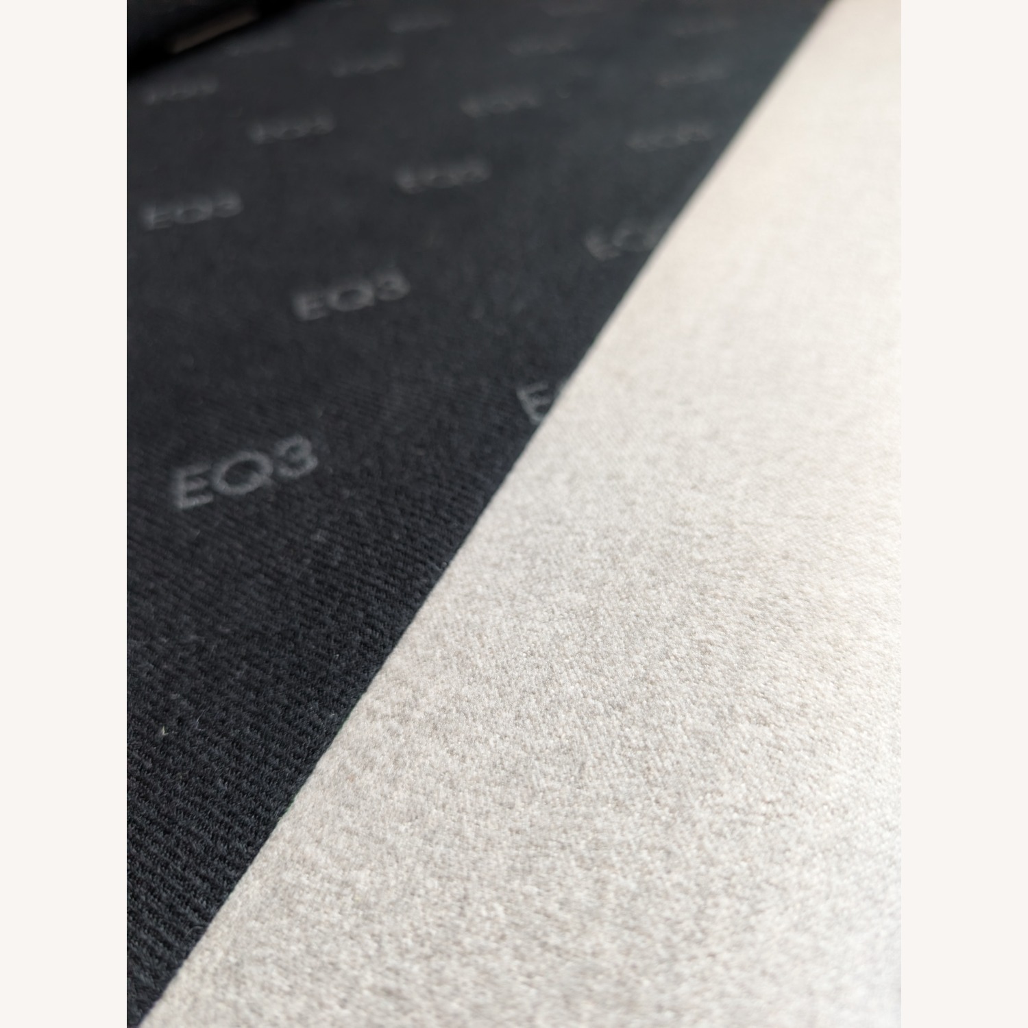 EQ3 Oskar Light Gray Fabric 3+ Seater Sofa - image-7