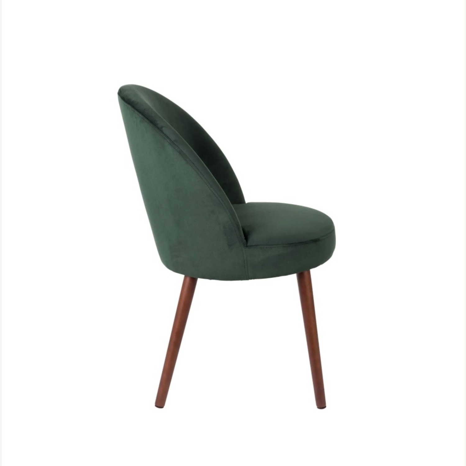 Zuiver Barbara Chair, Dark Green Velvet - image-1