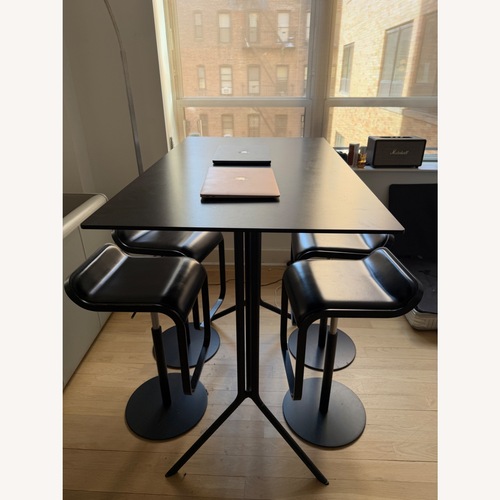 Used Vitra Black Metal Dining Sets for sale on AptDeco