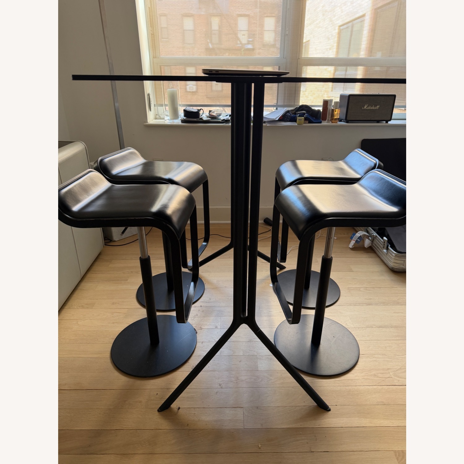 Vitra Black Metal Dining Sets - image-2