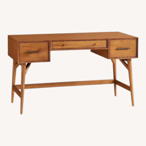 Used West Elm Acorn Mid-Century Storage Desk (52") for sale on AptDeco