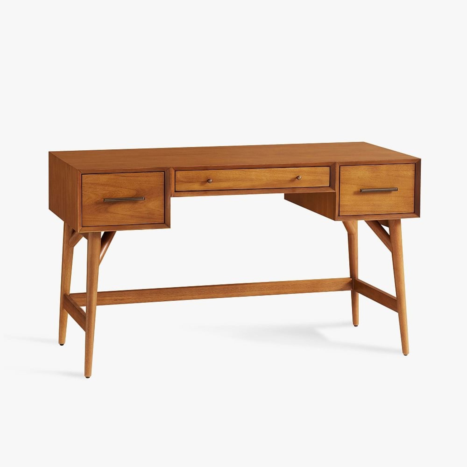 West Elm Acorn Mid-Century Storage Desk (52") - image-5