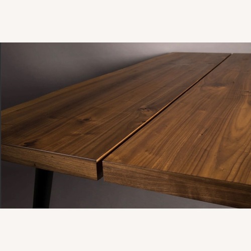 Used Vintage/Antique Dark Brown Wood Dining Table for sale on AptDeco