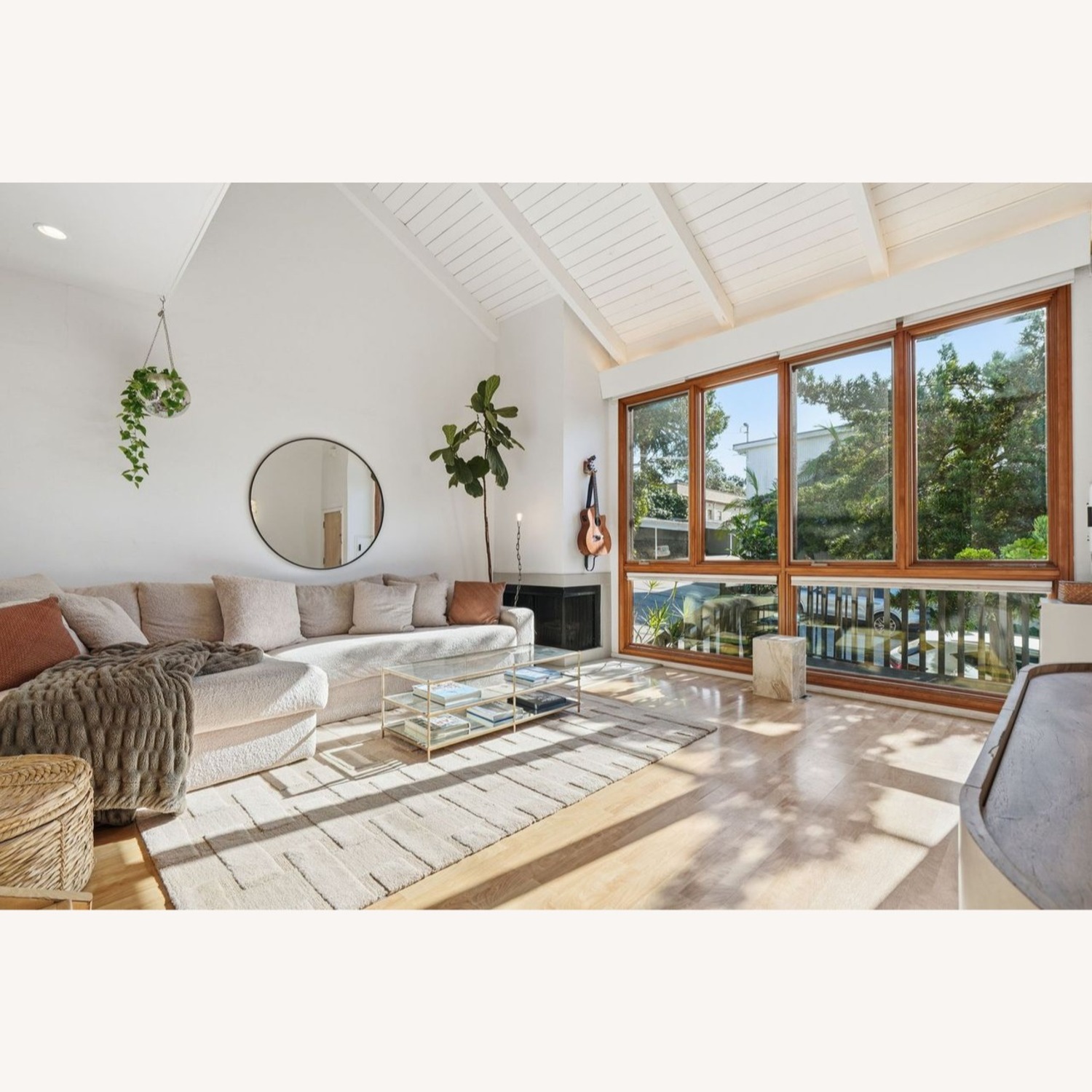 HD Buttercup Astrid Natural Fabric 3+ Seater Sofa - image-3