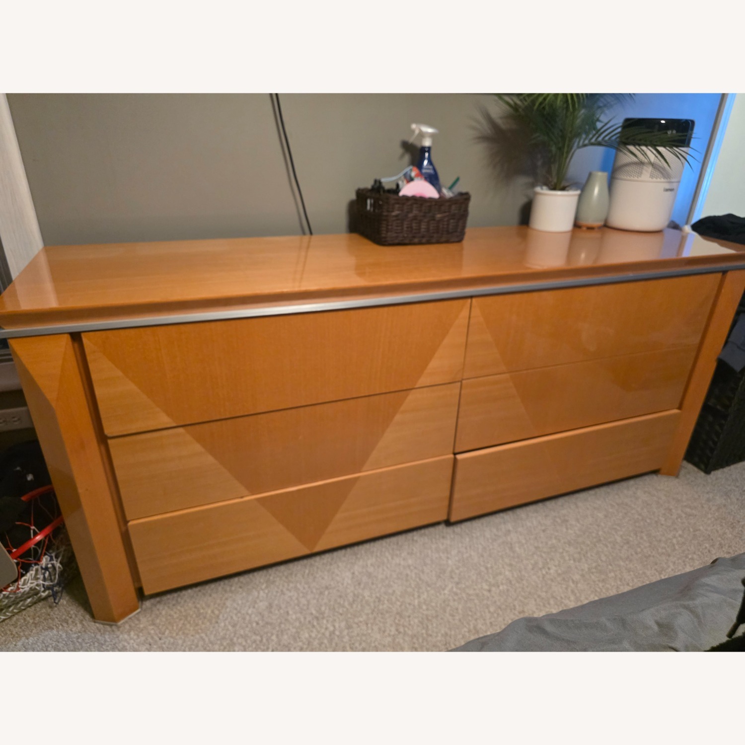 Giorgio USA Natural Wood Dresser - image-1