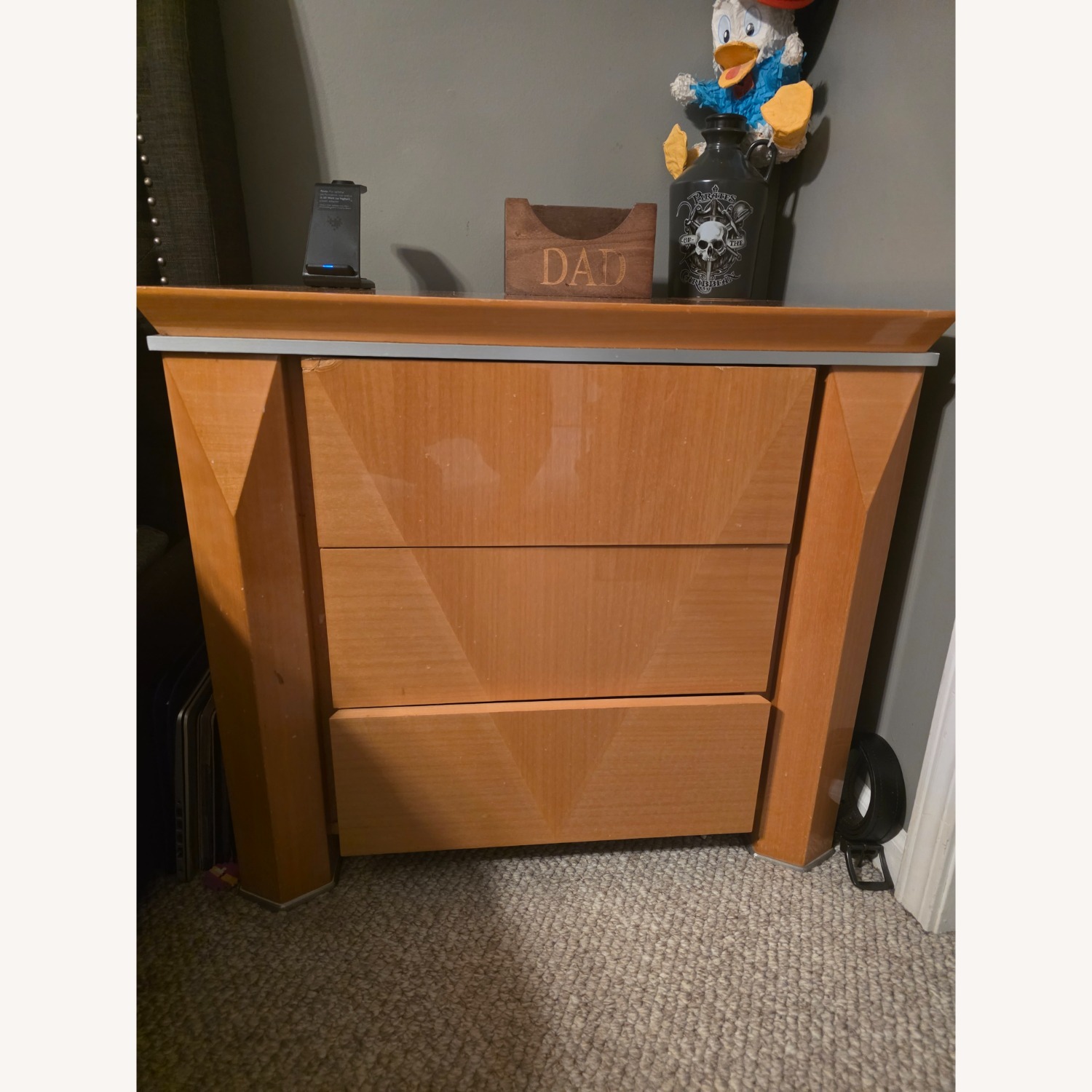 Giorgio USA Natural Wood Dresser - image-7