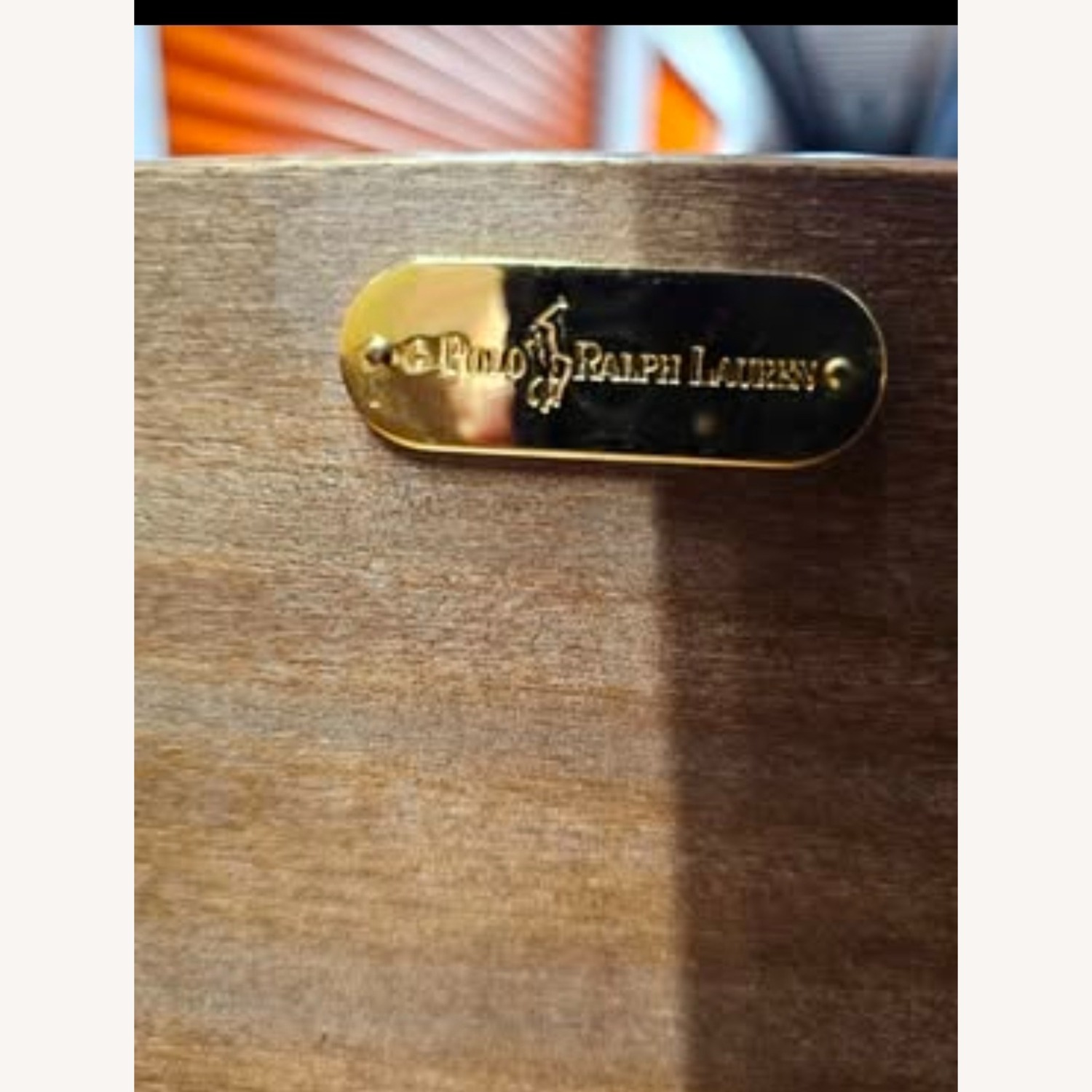 Antique Ralph Lauren Polo HENREDON Wood Armoire - image-8