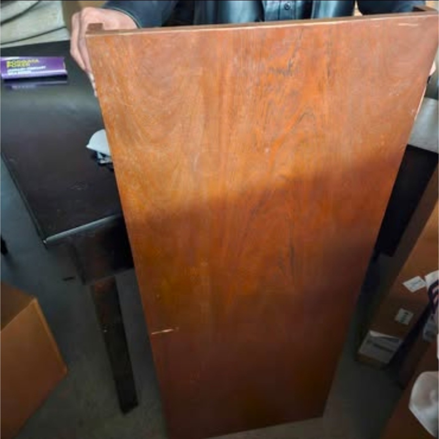 Antique Ralph Lauren Polo HENREDON Wood Armoire - image-7