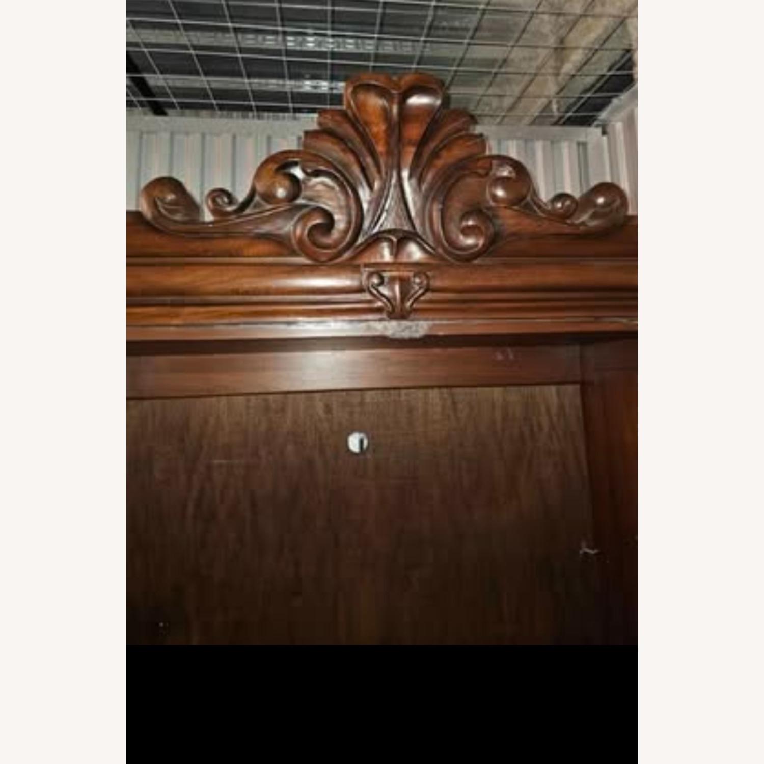 Antique Ralph Lauren Polo HENREDON Wood Armoire - image-6