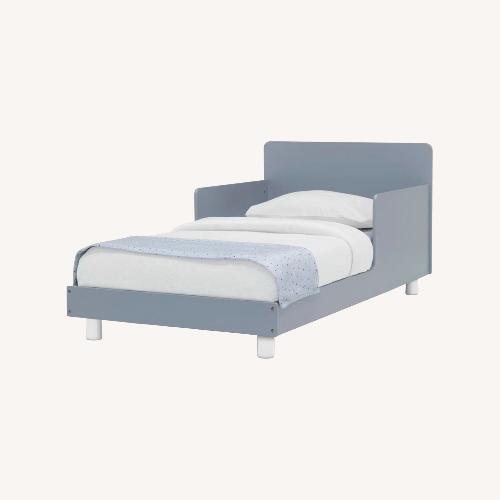 Used Wayfair Blue Wood Crib for sale on AptDeco