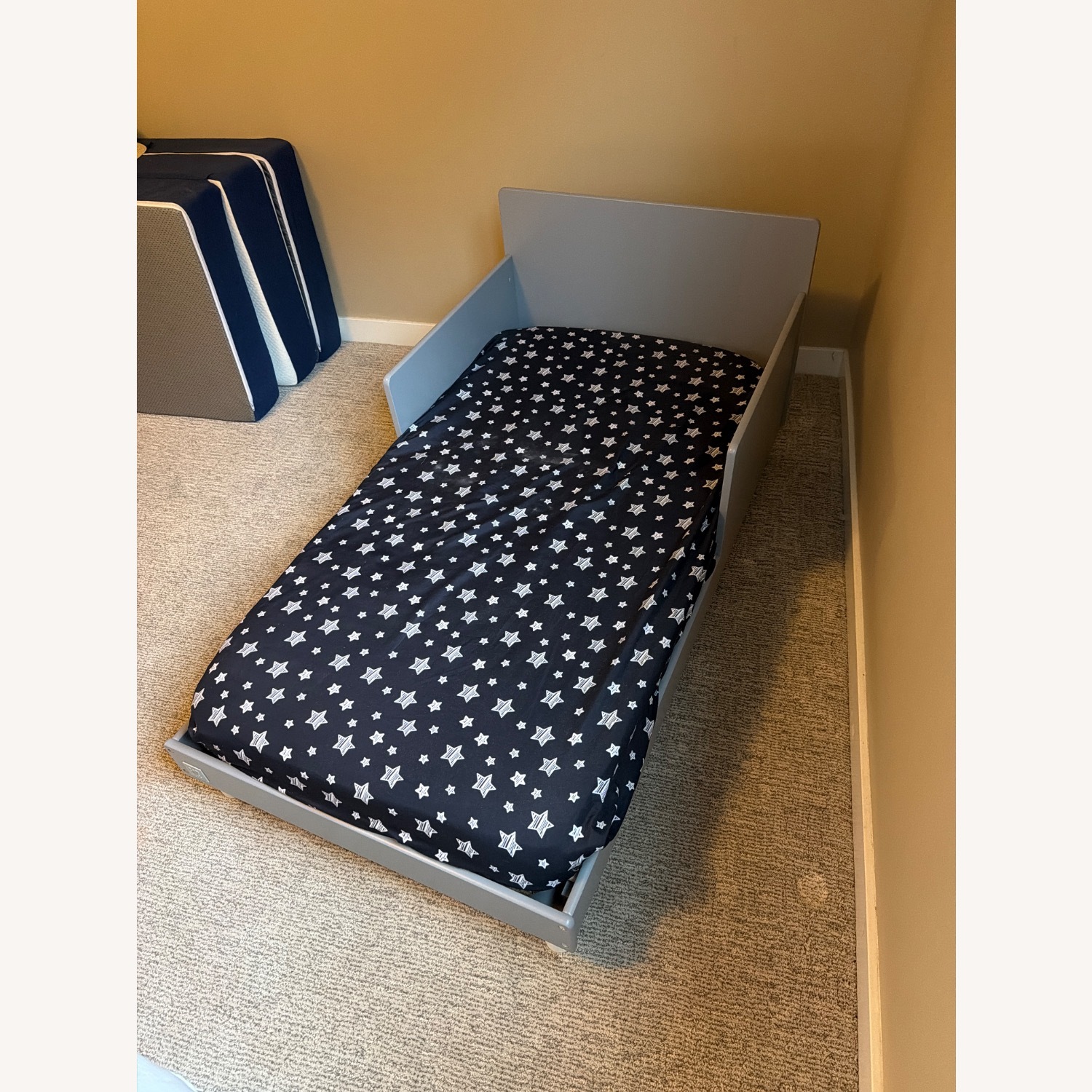 Wayfair Blue Wood Crib - image-7