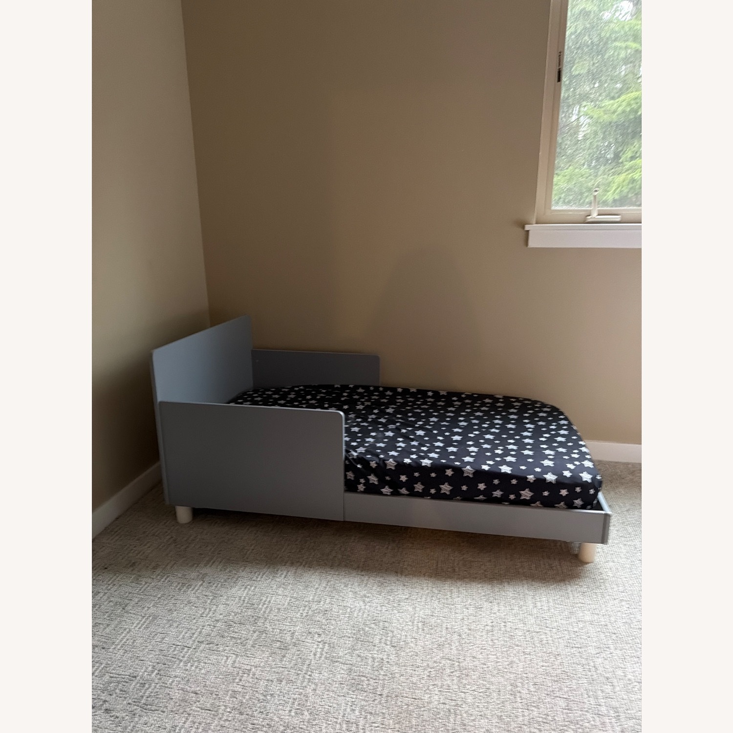 Wayfair Blue Wood Crib - image-3