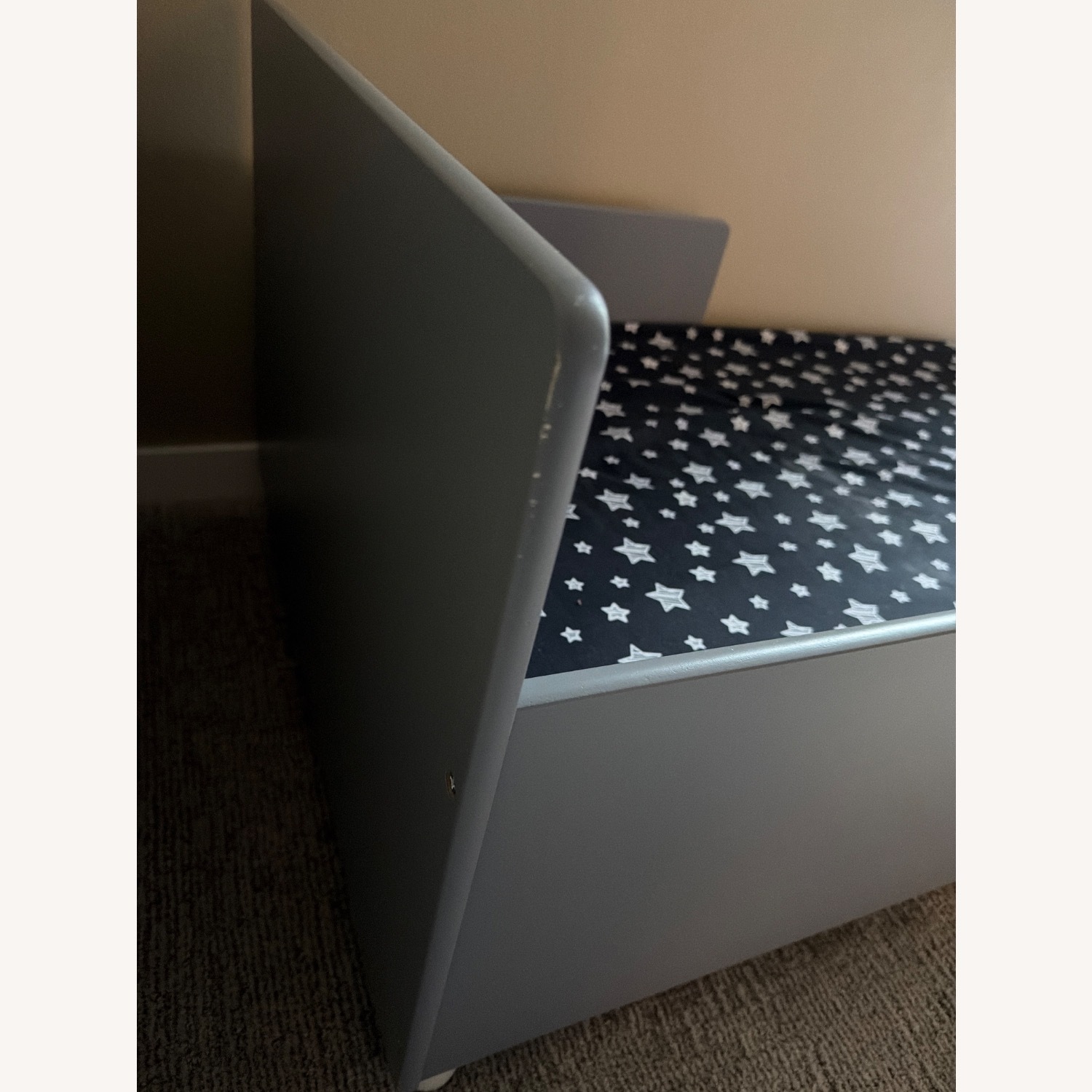 Wayfair Blue Wood Crib - image-4