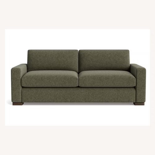Used Joybird Anton Sofa Green Fabric 2 Seater Sofa for sale on AptDeco